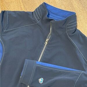 Kuhl Zip Up Fitted Blue Jacket Women’s Size Large
